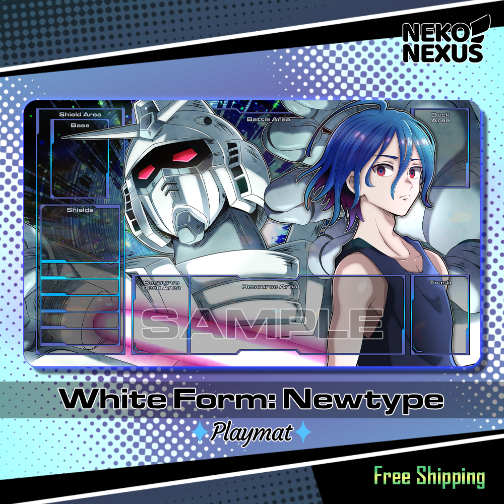 Playmat - Shuji Ito Newtype - Gundam GQuuuuuuX - Gundam Card Game