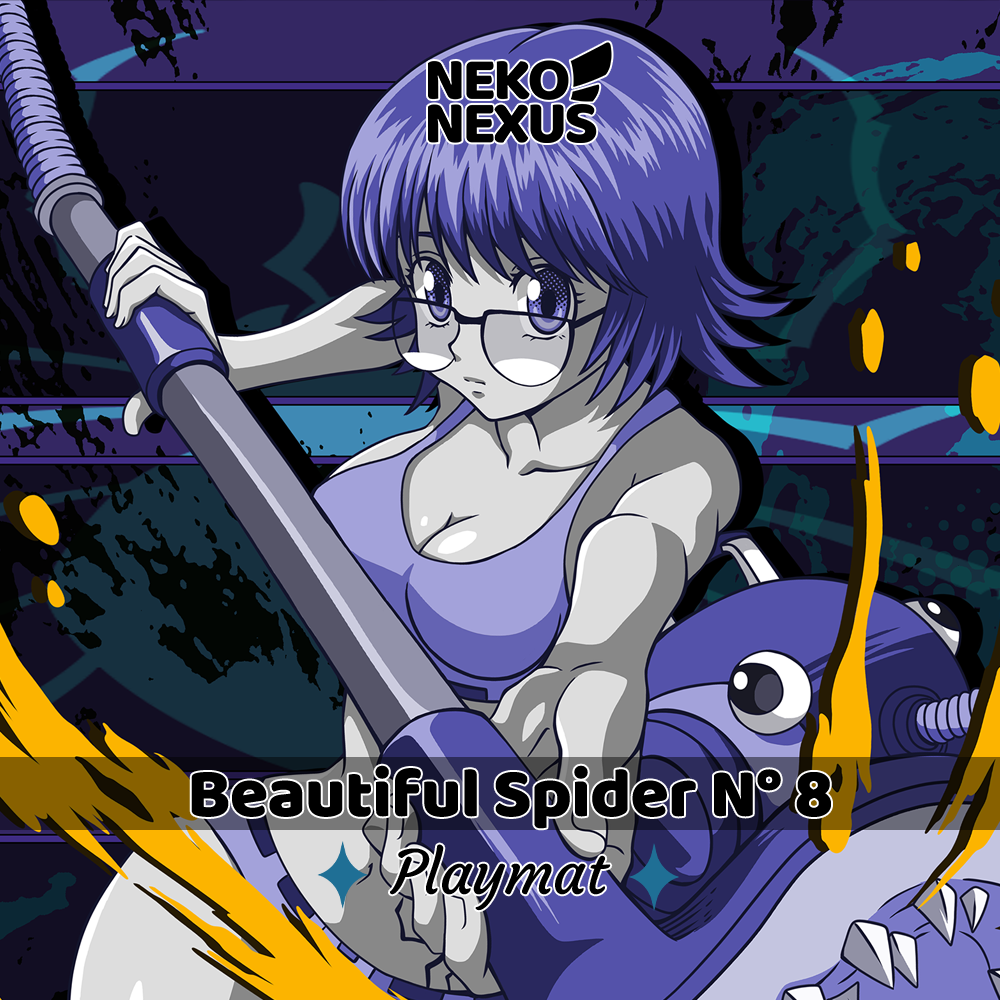 Playmat Beautiful Spider N° 8 - UA - NekoNexus - 14"x24" / 34,5x59x0.3cm