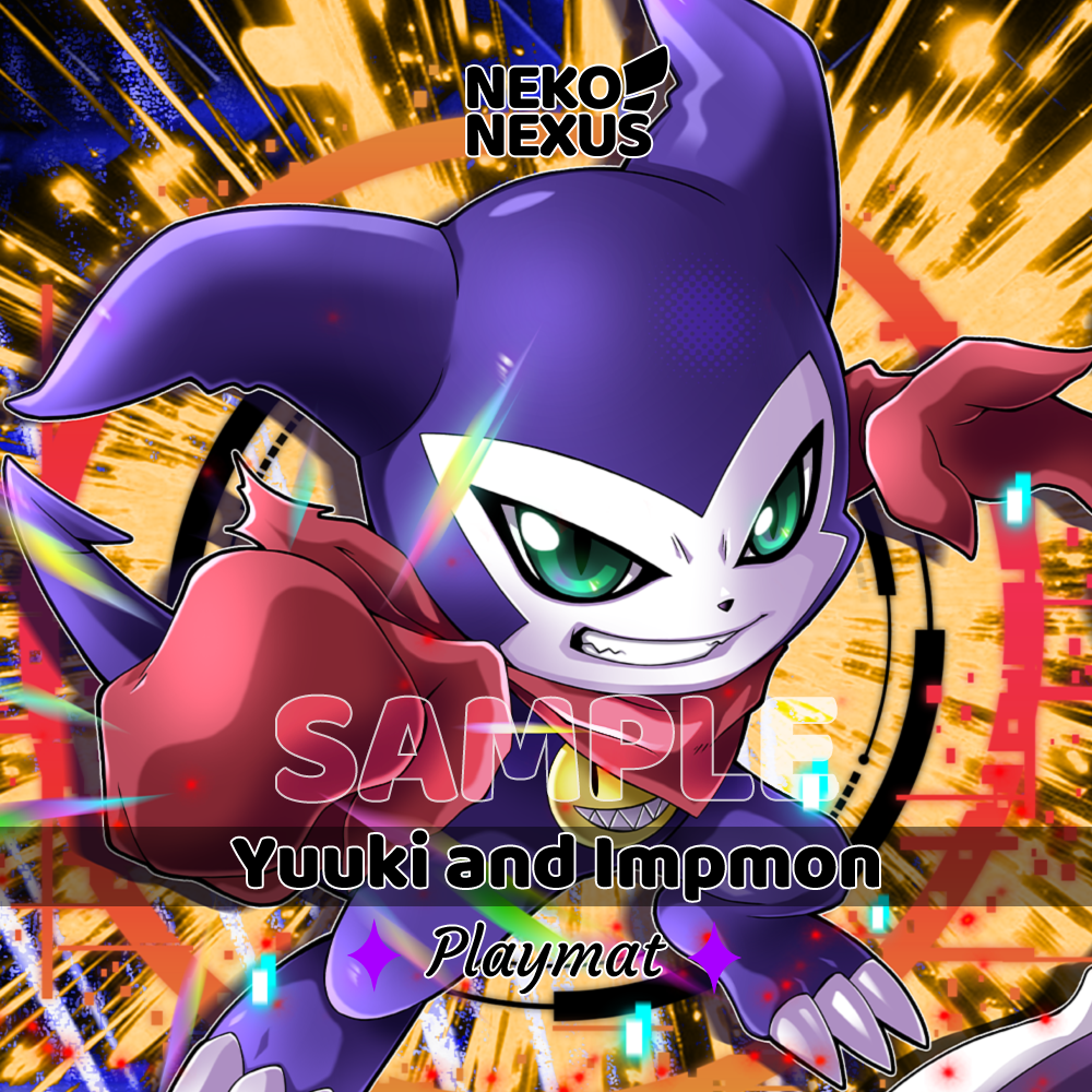 Playmat Yuuki and Imp - Liberator - 14"X24" / 35X60cm