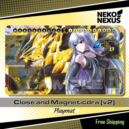 Playmat Close and Magneticdra (version 2)- 14"X24" / 35X60