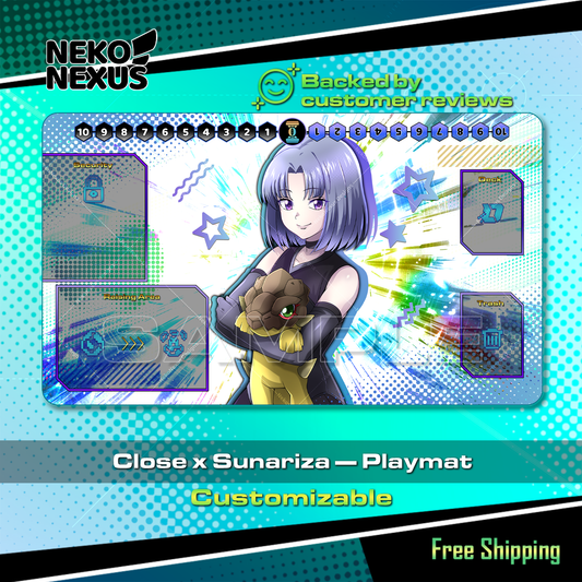 Playmat - Mousepad - Close X Sunarizamon – DCG – 24" x 14" (600 x 350 x 2 mm)