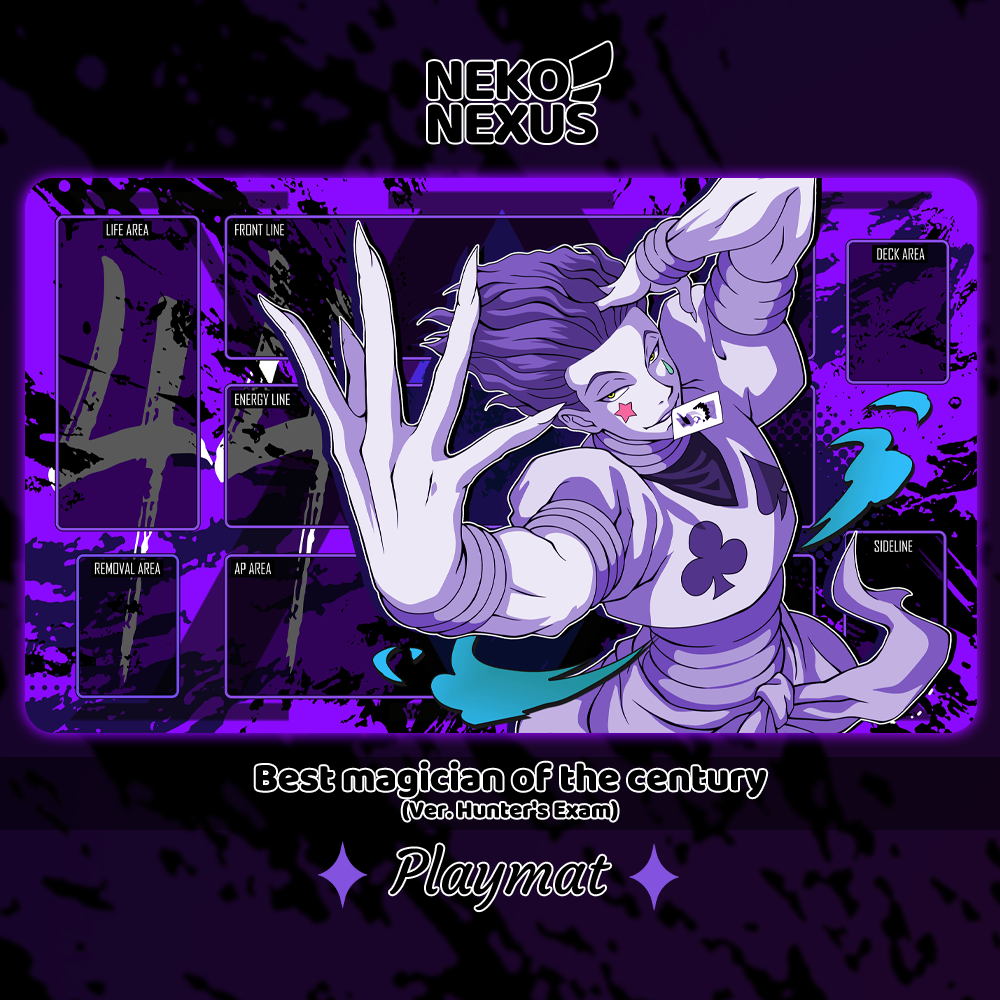 Playmat  Best Magician  - UA - NekoNexus - 14"x24" / 34,5x59x0.3cm