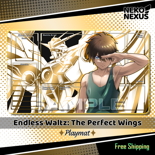 Playmat - Endless Waltz: The Perfect Wings - 14"X24" / 35X60x0.2cm