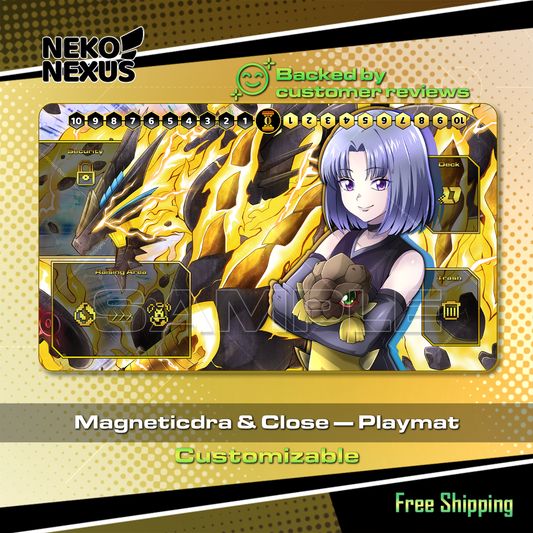 Playmat - Mousepad - Close X Magneticdra (New Version) – DCG – 24" x 14" (600 x 350 x 2 mm)