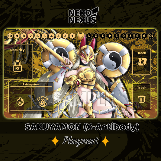 Playmat Sakuya X - NekoNexus - 14"x24" / 34,5x59x0.3cm