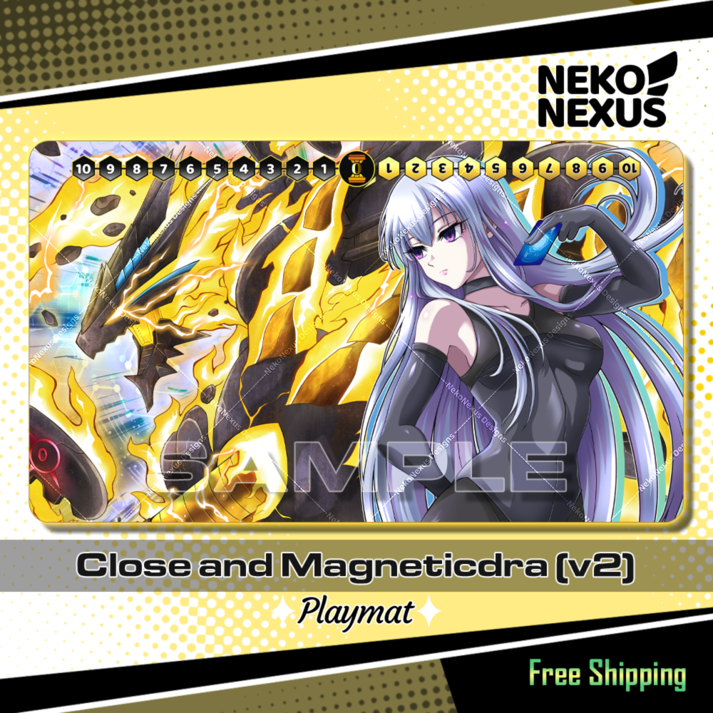Playmat Close and Magneticdra (version 2)- 14"X24" / 35X60
