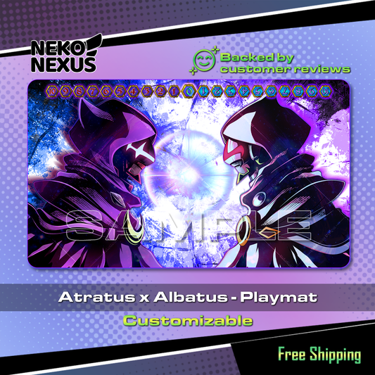Playmat - Mousepad - Atratus x Albatus – DCG – 24" x 14" (600 x 350 x 2 mm)