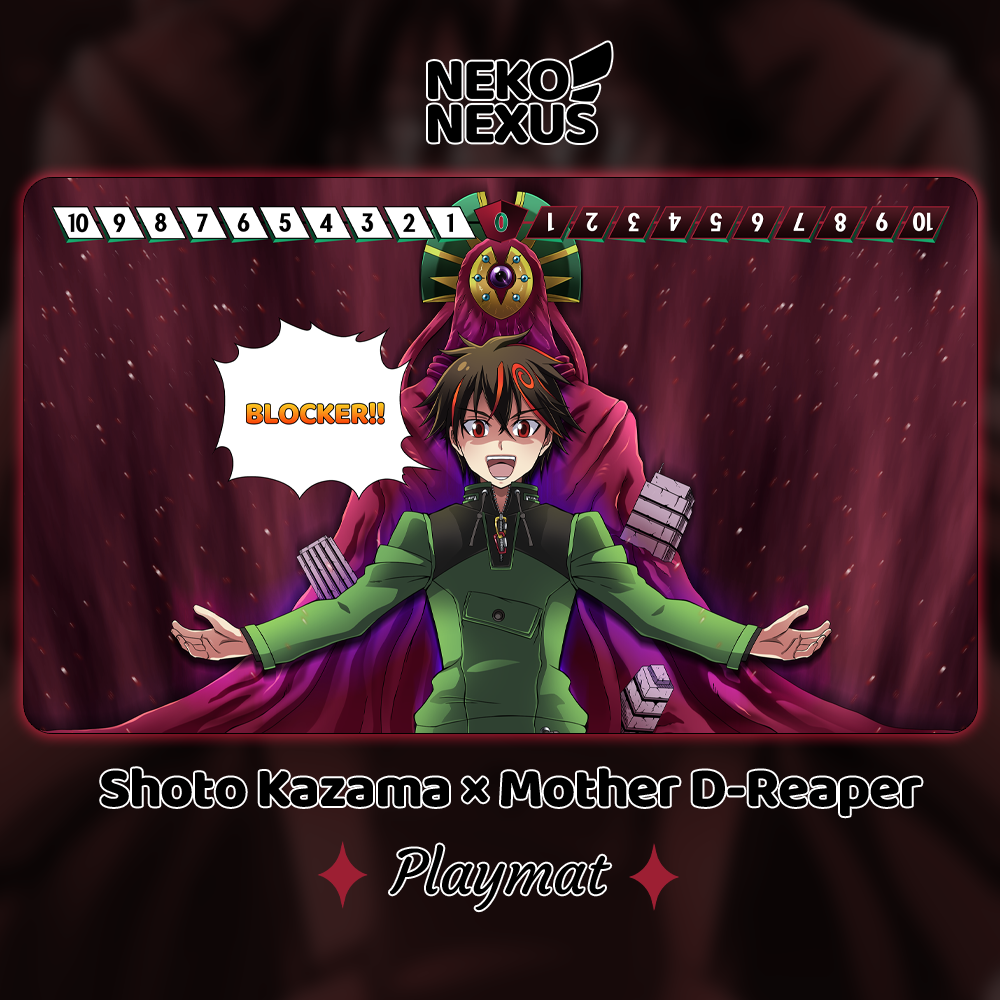 Playmat Shoto x Mother - DCG - 14"X24" / 34,5x59x0.3cm