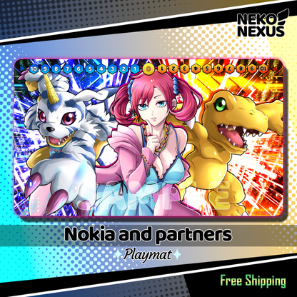 digimon nokia card Digimon Card Nokia Shiramine BT22-084 SR Parallel Japanese DHL Cyber Eden