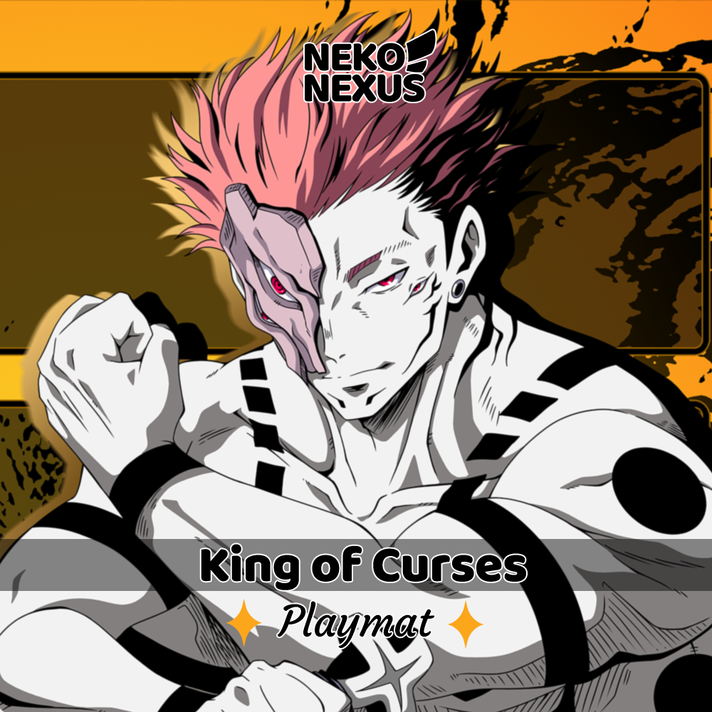 Playmat  King of Curses - UA - NekoNexus - 14"x24" / 34,5x59x0.3cm