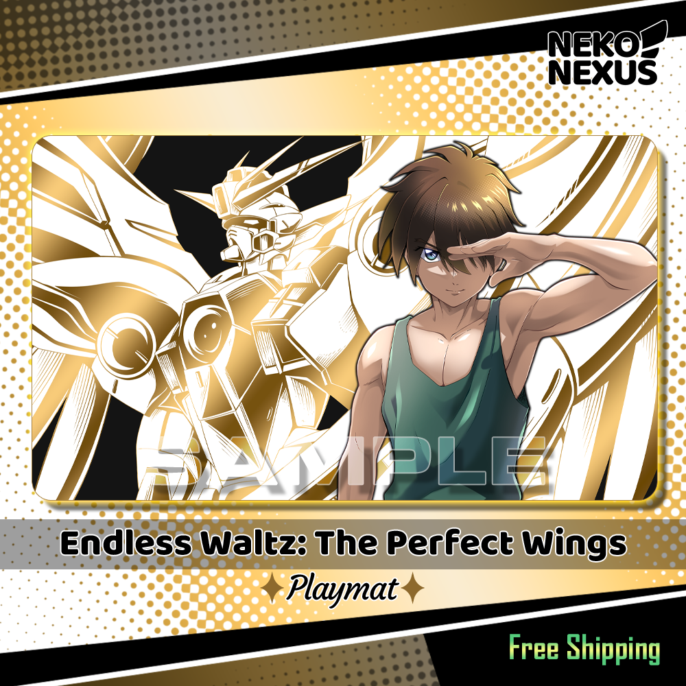 Playmat - Endless Waltz: The Perfect Wings - 14"X24" / 35X60x0.2cm