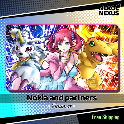 Playmat -  Nokia S. and Partners  - 14"X24" / 35X60x0.2cm