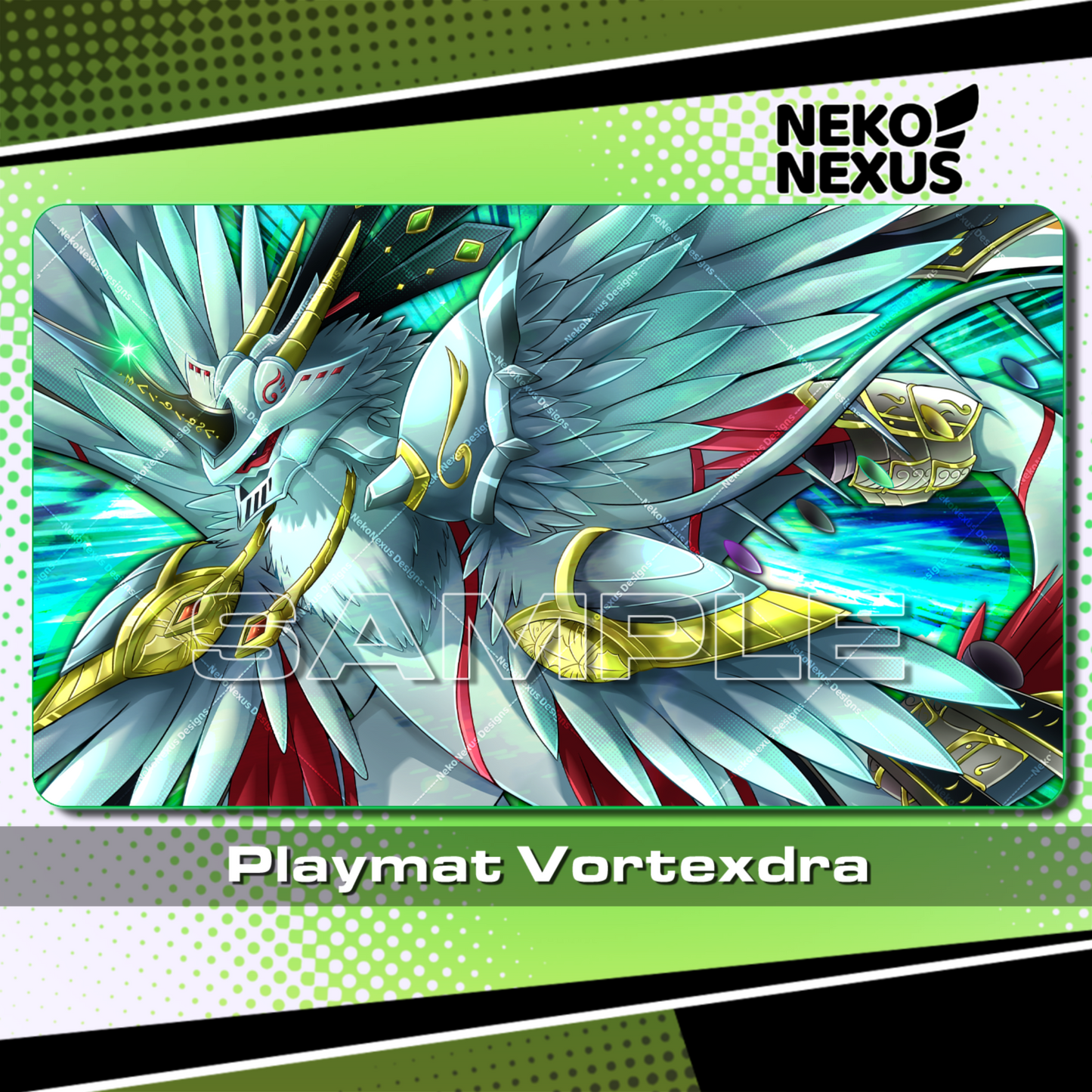 Playmat - Mousepad - Vortexdra – DCG – 24" x 14" (600 x 350 x 2 mm)