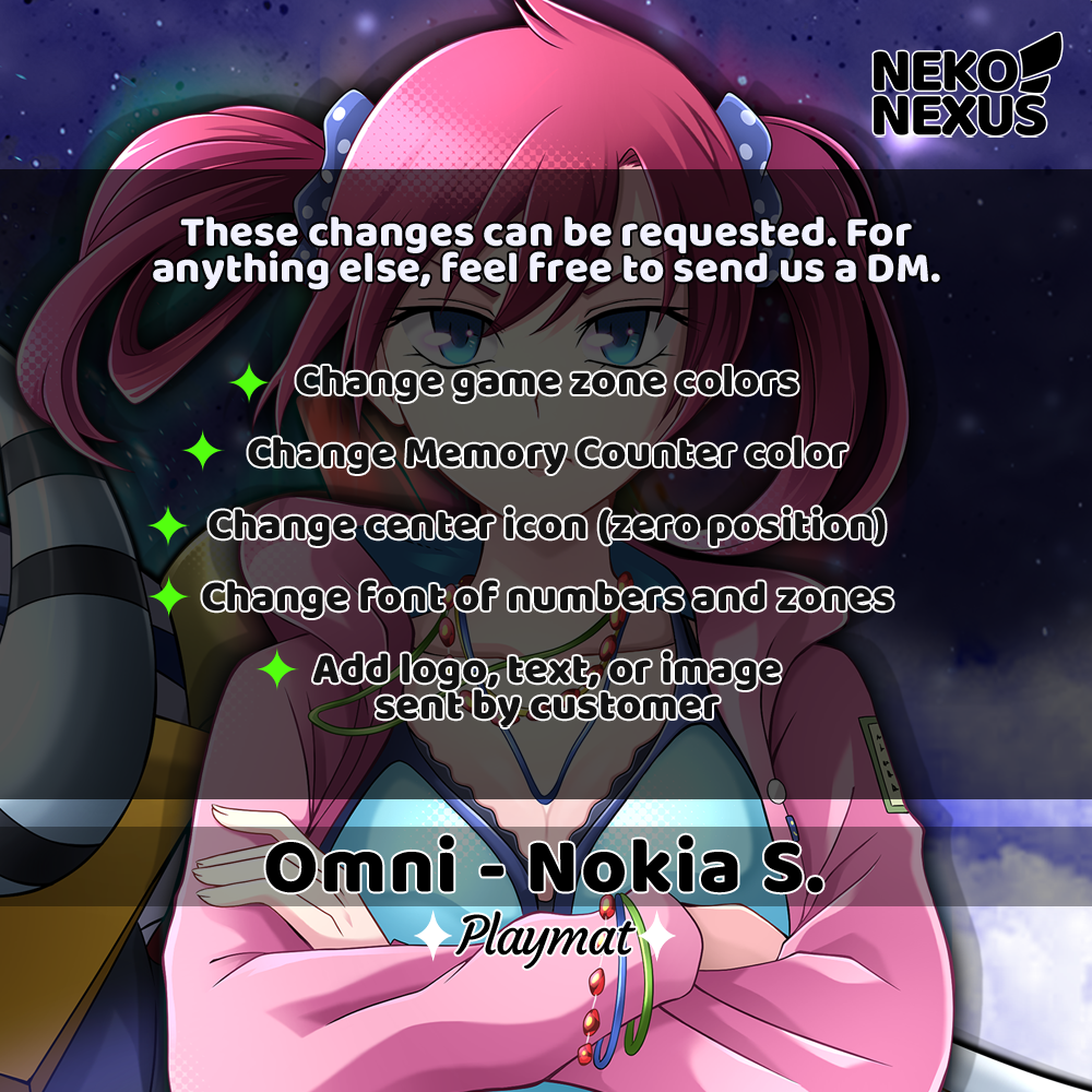 Playmat -  Omni - Nokia S. - DCG - 14"X24" / 35X60x0.2cm
