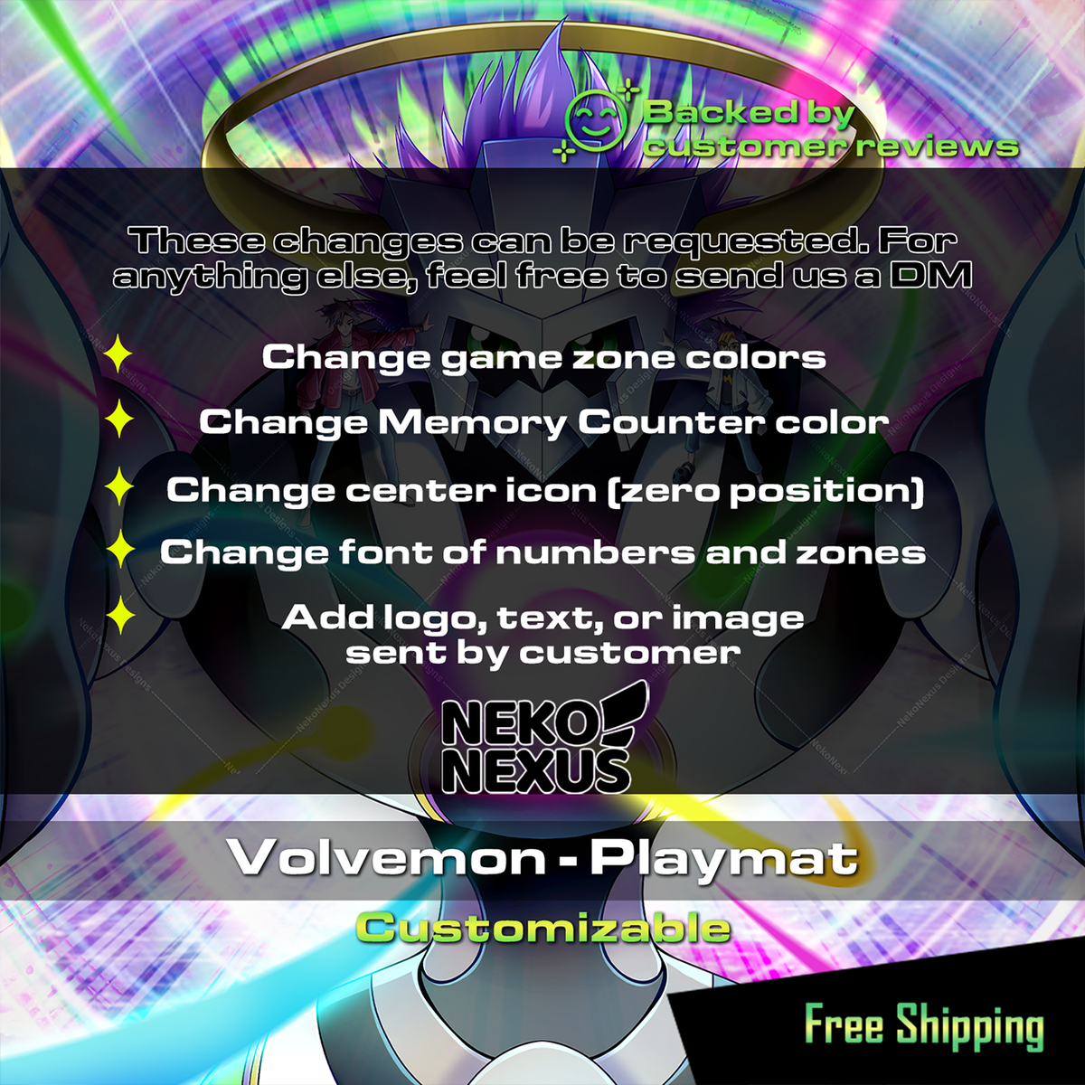Playmat - Mousepad - Volve – DCG – 24" x 14" (600 x 350 x 2 mm) (Copia)